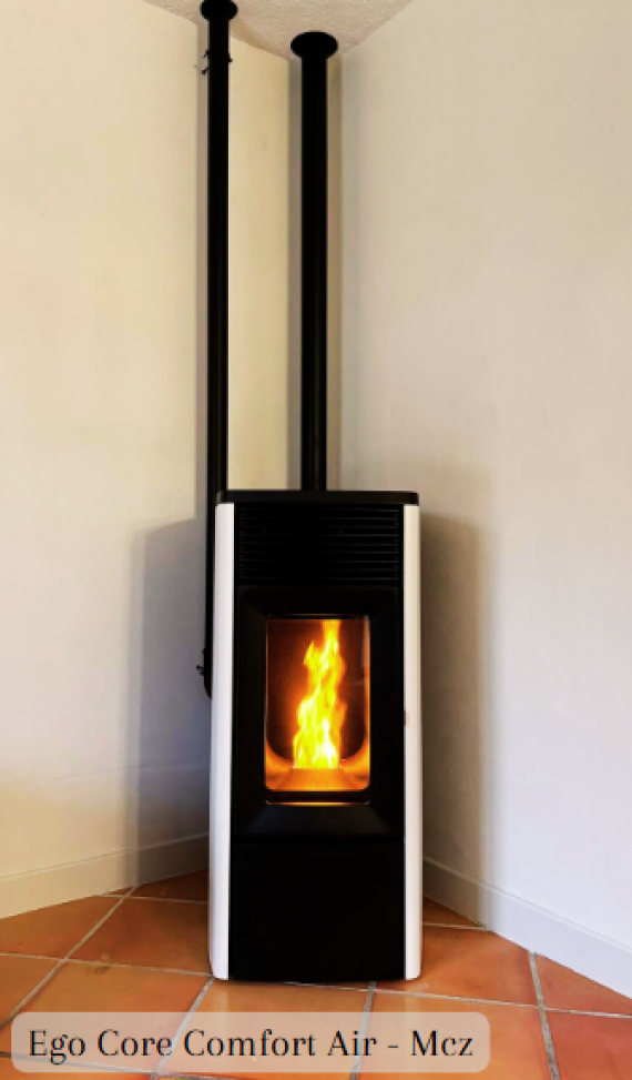 POELE A GRANULÉS - MCZ - EGO COMFORT AIR CORE 