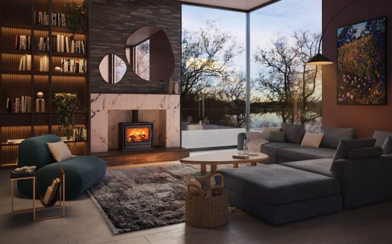 RIVA2 66 FREESTANDING STOVAX