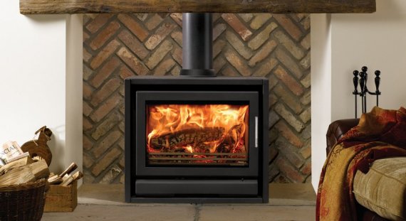 Poêle à bois RIVA F66 REESTANDING STOVAX - STOVAX | Cheminée Niçoise